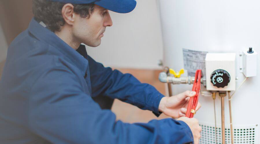 Professional water heater repair in Wood, SD